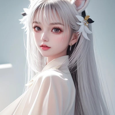 微信头像清纯美女手绘动漫图片