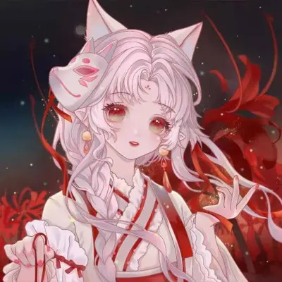 唯美古风美女动漫手绘头像图片