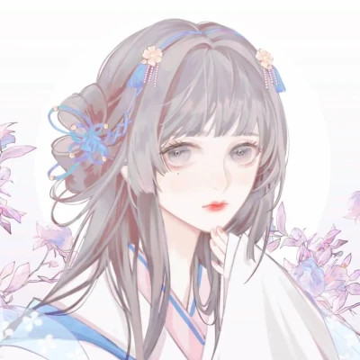 唯美古风美女动漫手绘头像图片