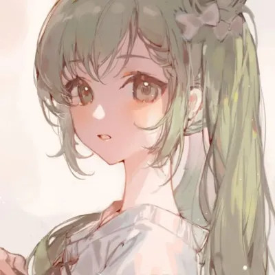 唯美古风美女动漫手绘头像图片