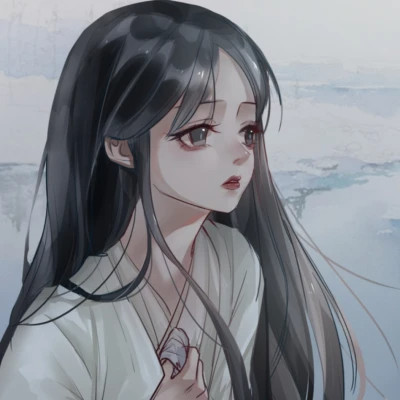 唯美古风美女动漫手绘头像图片