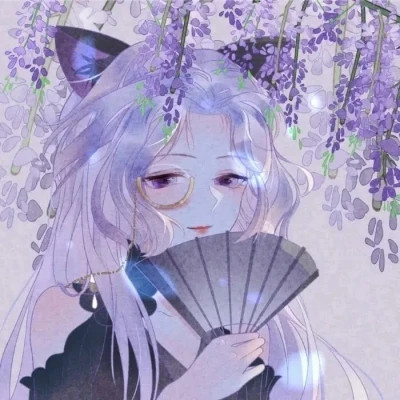 唯美古风美女动漫手绘头像图片