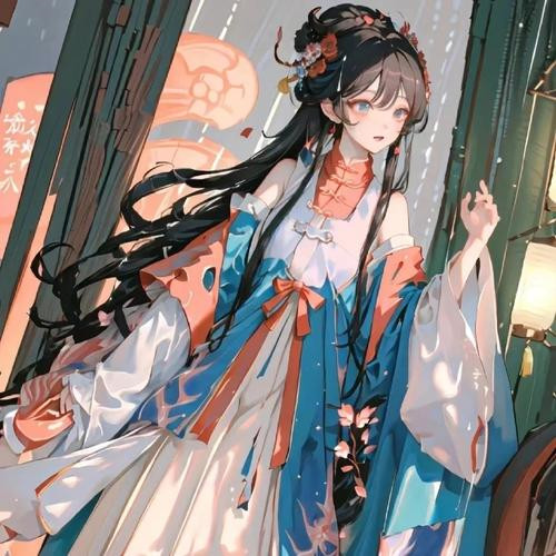 古风漫画头像女