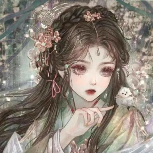 惊艳绝美仙气古风动漫女生头像图片