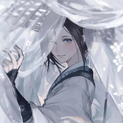 惊艳绝美仙气古风动漫女生头像图片