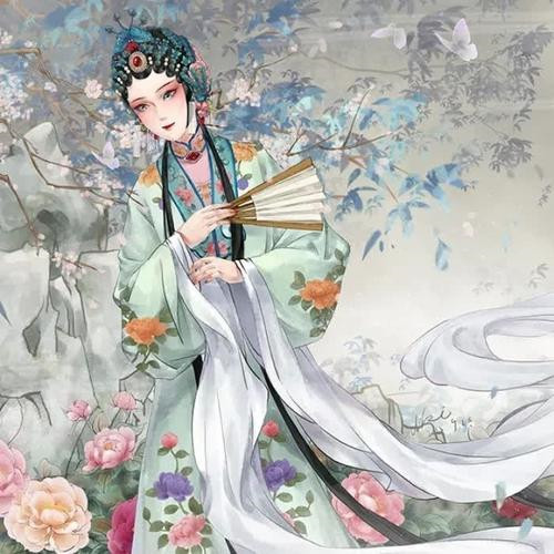 惊艳绝美仙气古风动漫女生头像图片