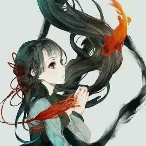 惊艳绝美仙气古风动漫女生头像图片