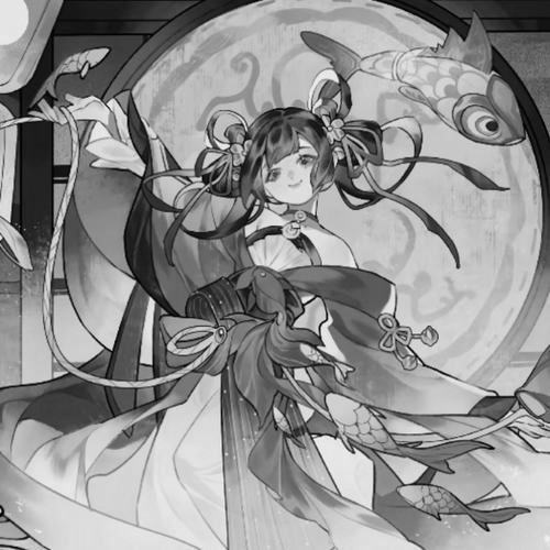 古风黑白高级女头真人图片