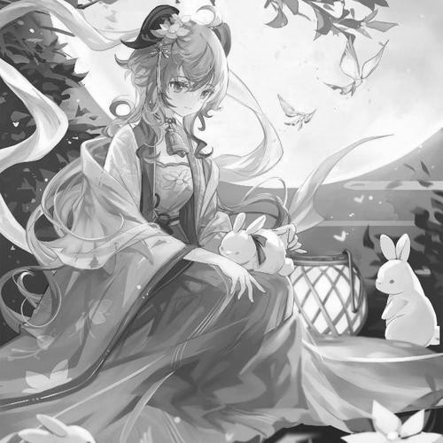 古风女生头像黑白图片高清