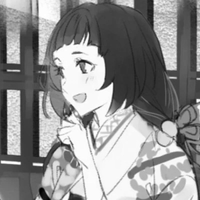 古风漫画女头黑白动漫优质图片