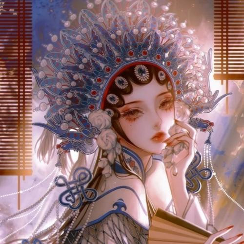 霸气头像女生动漫古风高清图片