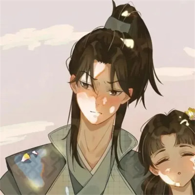 高清动漫情侣头像一对图片