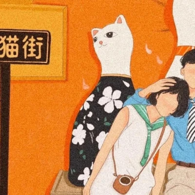 二次元好看的情侣头像动漫高清