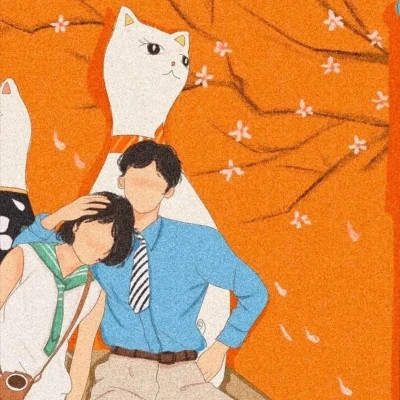 二次元好看的情侣头像动漫高清