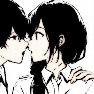 二次元好看的情侣头像动漫高清