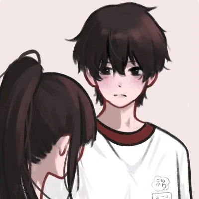 二次元好看的情侣头像动漫高清