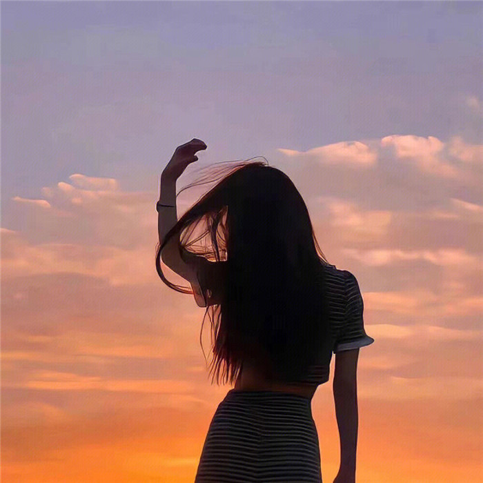 好看的女生氛围感头像图片