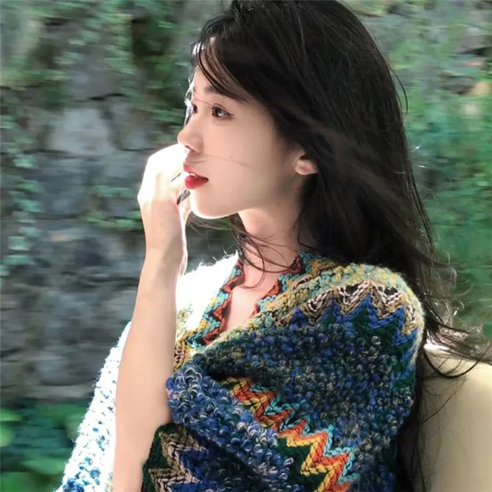 好看的女生氛围感头像图片
