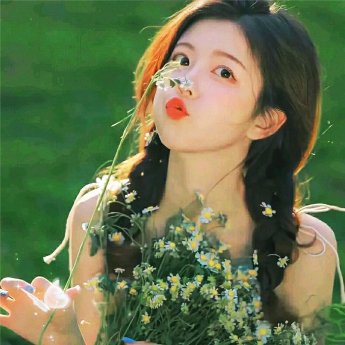 好看的女生氛围感头像图片