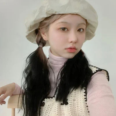 可盐可甜的真人女生头像图片