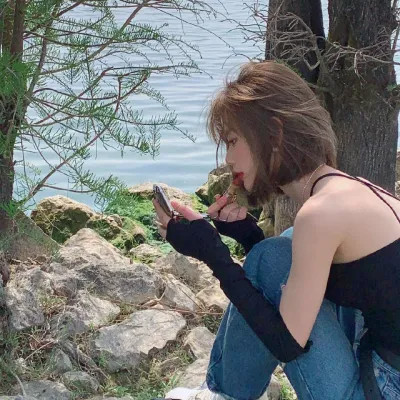 可盐可甜的真人女生头像图片
