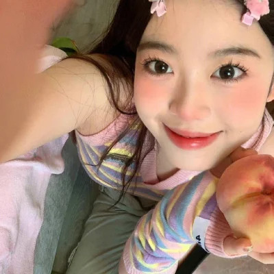 可盐可甜的真人女生头像图片
