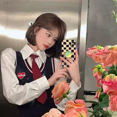 可盐可甜的真人女生头像图片
