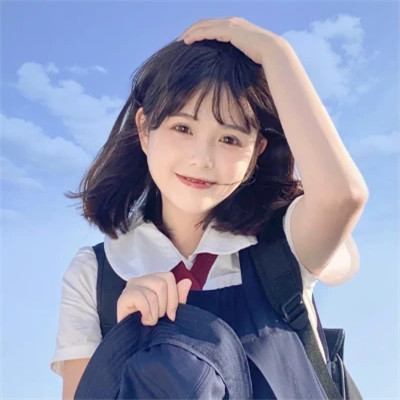 简约干净头像女高清图片