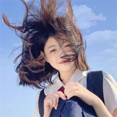 简约干净头像女高清图片