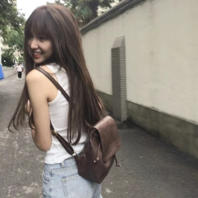 真人女生青春头像图片