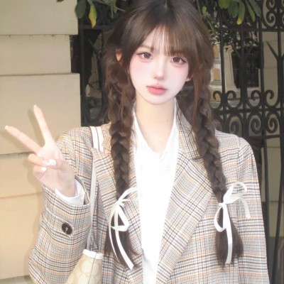 青春少女的头像图片