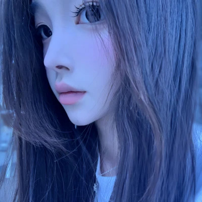 青春少女的头像图片