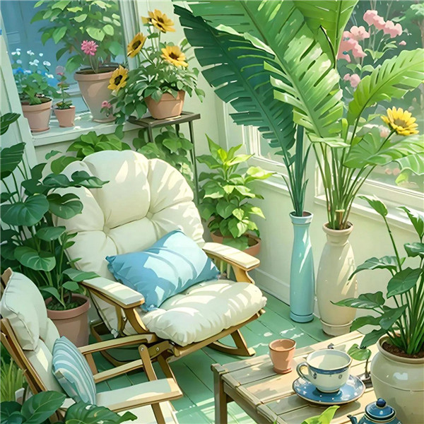 阳光明媚的夏日午后治愈系美图头像