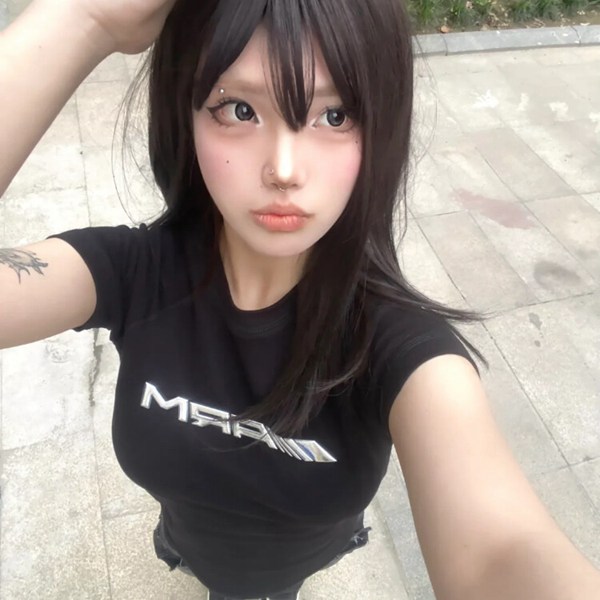青春真人女生图片头像