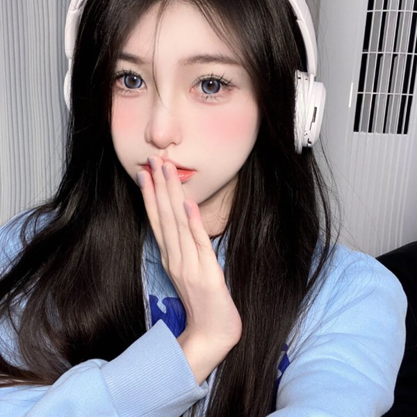 甜美时尚女生图片头像真人