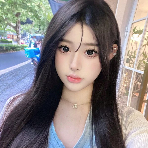 甜美时尚女生图片头像真人
