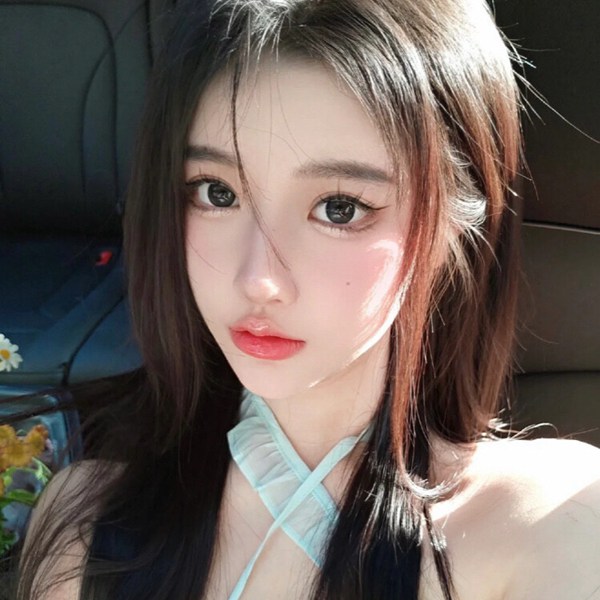 女生真实发型真人图片头像