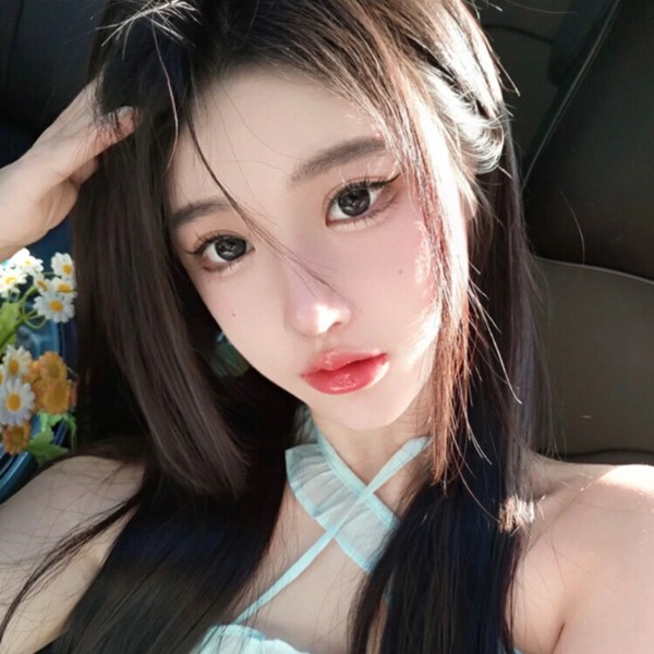 女生真实发型真人图片头像