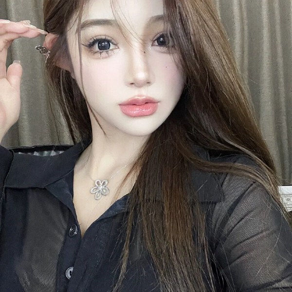 女生真实发型真人图片头像