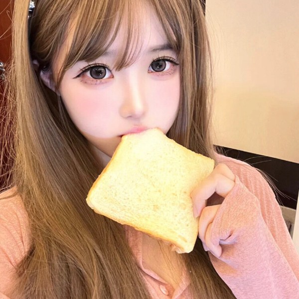 女生真实发型真人图片头像