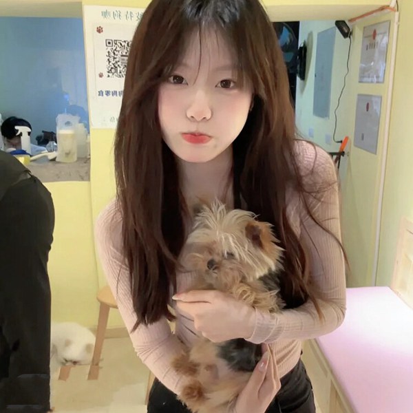 女生真实发型真人图片头像