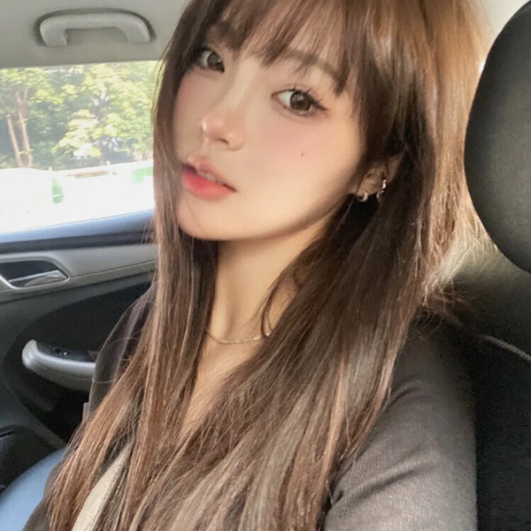 女生真实发型真人图片头像