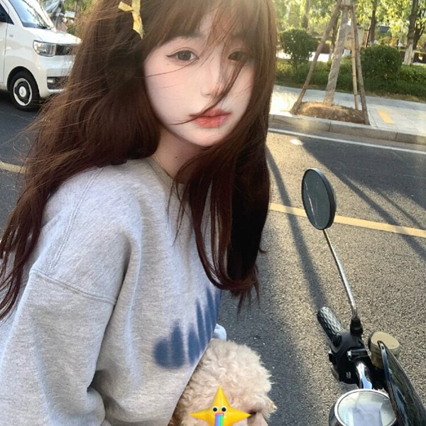 女生真实发型真人图片头像