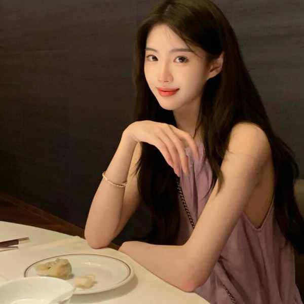 女生真实发型真人图片头像