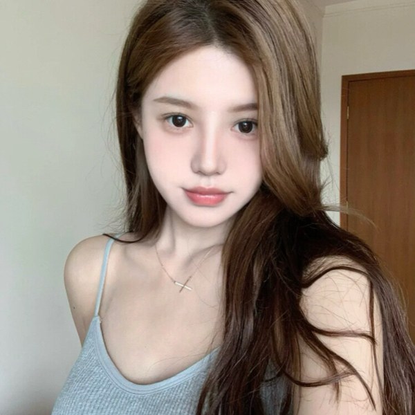 时尚女生真人图片头像