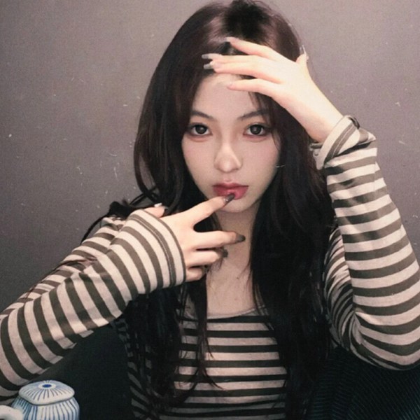 绿茶图片头像真人女生