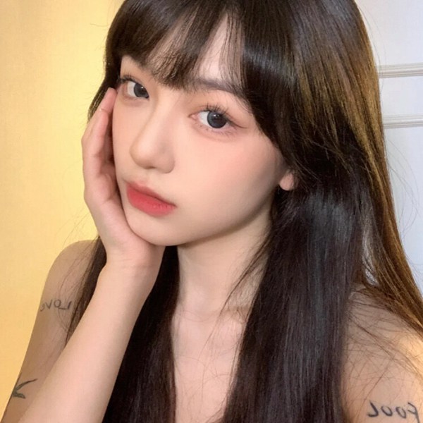 精选真人图片头像女生