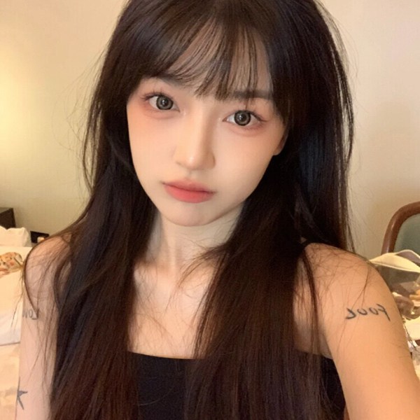 精选真人图片头像女生