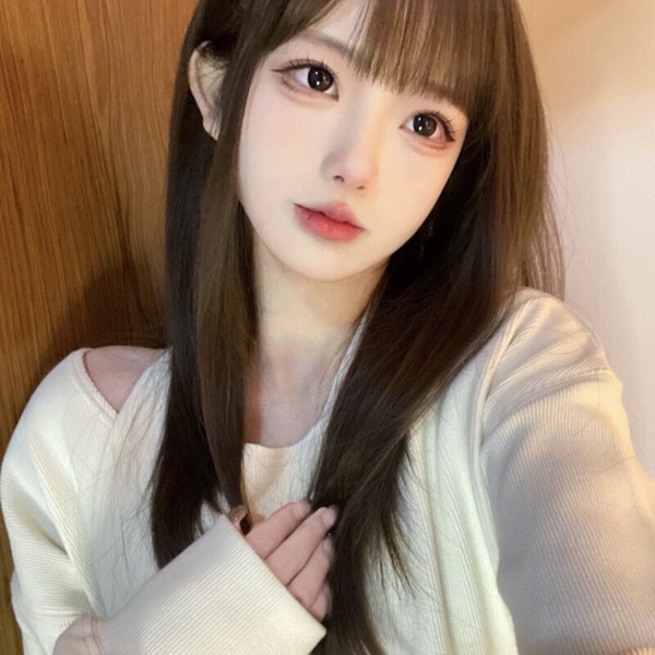 精选真人图片头像女生