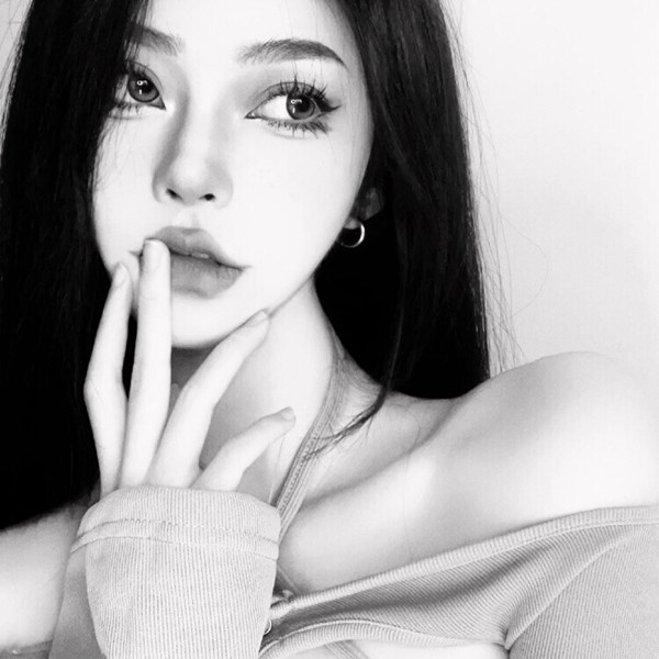 好看真人图片头像女生